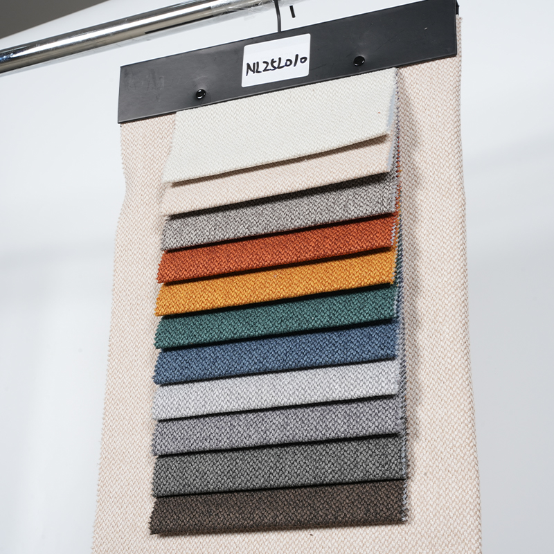 ผ้าโซฟาโพลีเอสเตอร์ Jacquard ลายก้างปลา ผ้าโซฟาโพลีเอสเตอร์ Jacquard ลายก้างปลา
