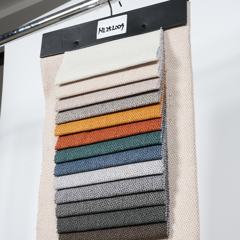 ผ้าโซฟาโพลีเอสเตอร์ Jacquard ลายตารางห้าตัวอักษร ผ้าโซฟาโพลีเอสเตอร์ Jacquard ลายตารางห้าตัวอักษร